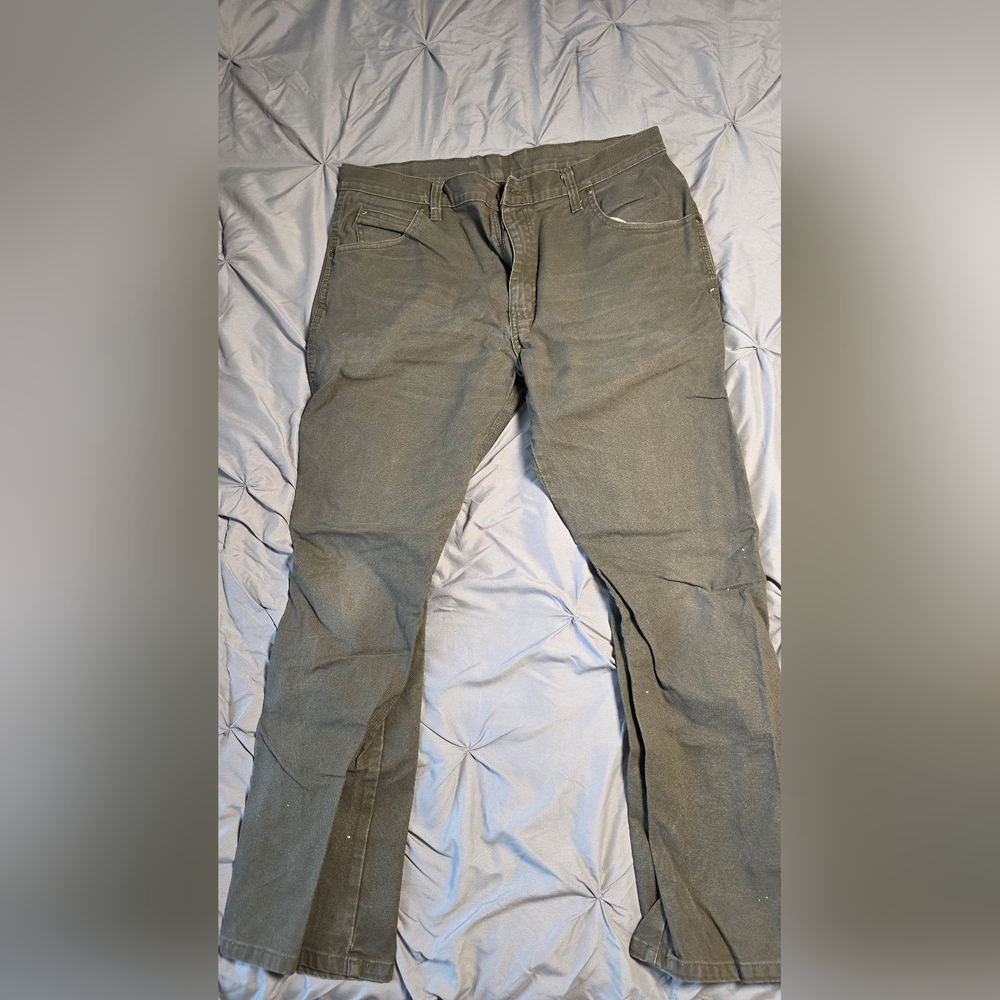 Dickies Men’s Work Pants – 34x30 – Olive / Green – Stretch